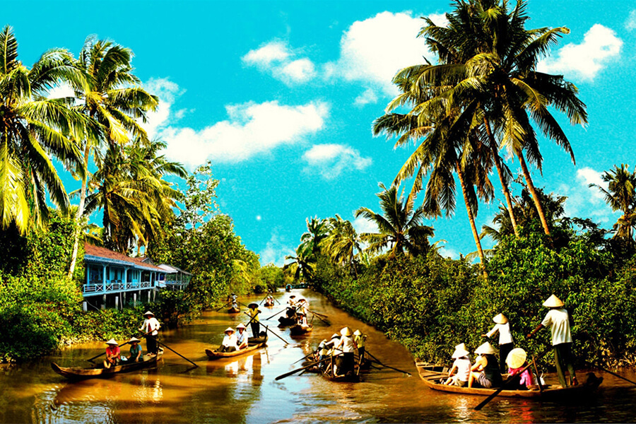 Bike Tour Mekong Delta Chau Doc to Ho Chi Minh City 3 Days